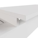 Ver imagem 7 de Mesa Dinâmica 1,50m C/ Armário e Cx de Tomadas Pés Painel F5