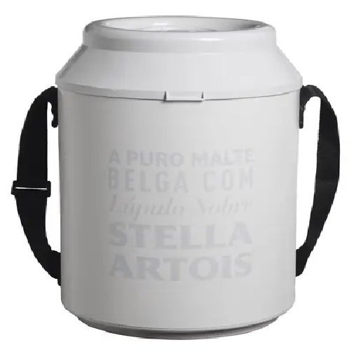 Cooler Térmico Stella 30 Litros até 42 Latas Cerveja - Branco - 2