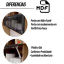 Ver imagem 7 de Armário Aéreo De Cozinha 120Cm Em Mdf Lombardia - Cor Freijó