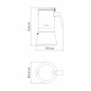 Ver imagem 4 de Cafeteira Espresso Italiana Tramontina Aço Inox 600ml