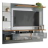 Painel Para TV 55 Polegadas Intense 1.8 Lukaliam Cinza Perolizado/Tauari - 1