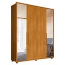 Ver imagem 1 de Guarda Roupa Casal Greco 4 Portas Cinamomo com Espelho - Madetec