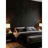 Painel Ripado Wpc Loft Preto 290x25cm 10mm - Revestimento Decorativo Parede Sala Quarto - 2