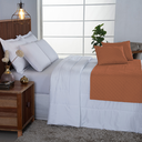 Ver imagem 2 de Peseira de Cama Comfort 5 Pçs King Almofadas Cheias Terracota