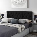 Ver imagem 1 de PAINEL CAMA BOX SUSPENSA VITORIA PRETO  1.40