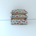 Ver imagem 1 de Cobre Leito King 3 Peças Malha 100% Algodão Girassol 1