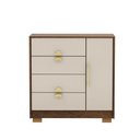 Ver imagem 2 de Saparteira Cômoda 4 Gavetas Filipinas Imbuia Fendi