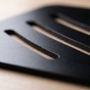 Ver imagem 4 de Descanso Panela Kit com 3 Quadrado Acm Preto Trivet Suporte Panela Quente Cozinha Decoração