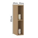 Ver imagem 2 de Armário de Parede Modulado 20cm 1 Porta Slim Luciane