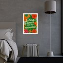 Ver imagem 1 de Quadro Latina Demais para Ser Minimalista 24x18cm:moldura Preta