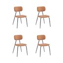 Ver imagem 3 de Conjunto 4 Cadeiras Classicas Estofadas Cinecittá Fratini