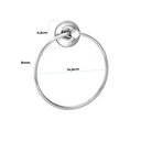 Ver imagem 4 de Kit Acessórios para Banheiro 5 Peças Cromado Stander - Pison