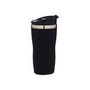 Ver imagem 1 de Copo Aço Inox 450ml Coffee To Go - Preto