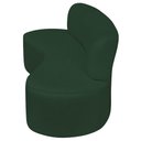 Ver imagem 6 de Kit Sofá Curvo Amsterdã 140cm e Poltrona Luiza Max Suede Verde