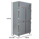 Ver imagem 1 de Mini Camara 4 Portas 220v Mcf Frilux Rf-064-E