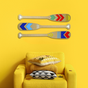 Ver imagem 1 de Remo Decorativo Kit com 3 Remos de Praia Coloridos de Mdf