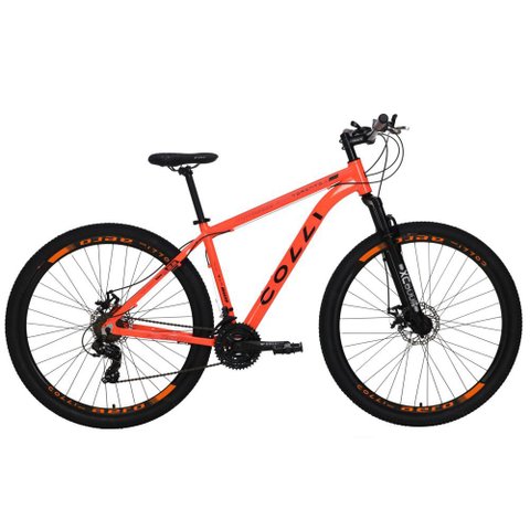 Bicicleta Colli Toronto Aluminio Aro 29 Disco-shimano 21v Laranja