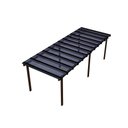 Ver imagem 1 de Kit Policarbonato Fume 6mm 8,00m X 3,00m - Perfis Naturais