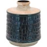 HOME&CO MERLION VASO 36x35x35cm CERÂMICA AZUL - 1