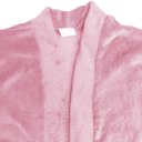 Ver imagem 4 de Roupão Feminino Microfibra Inverno Macio Adulto Tam G Rosa