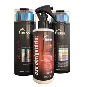 Truss Miracle Shampoo e Condicionador 300ml+summer Miracle 260ml 12253
