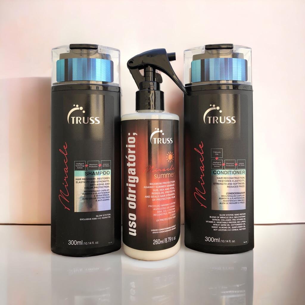 Truss Miracle Shampoo e Condicionador 300ml+summer Miracle 260ml 12253 - 5