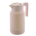 Ver imagem 1 de Garrafa Térmica Café Chá Nórdica Cor Bege com Cabo Bambu