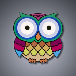 Luminária de Teto Plafon de Led Arandela Quarto Bebê Criança Coruja Bivolt:amarela Branco Quente 300 - 2
