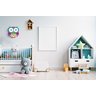 Luminária de Teto Plafon de Led Arandela Quarto Bebê Criança Coruja Bivolt:amarela Branco Quente 300 - 4