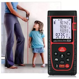 Trena Laser Alta Precisao 40 Metros Profissional Calculo Area Volume Polegadas In Pes Ft M² Medros Q - 2