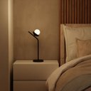 Ver imagem 2 de Abajur Luminaria de Mesa Moderno Michelle Inclinado Globo 10cm Decoração Casa Sala Quarto Escritório