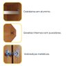 Guarda Roupa Casal 100% Mdf 6 Portas 4 Gavetas Joinville Tcil - 12