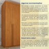 Guarda Roupa Casal 100% Mdf 6 Portas 4 Gavetas Joinville Tcil - 13