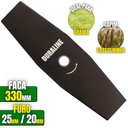 Ver mais imagens de Roçadeira 52cc Tekna + Faca 2 Pontas + Discos de Corte + Escova p/ Limpeza e Acabamento