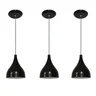 Luminárias pendentes balcão 3 un Preto - 1
