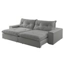 Ver imagem 3 de Sofá Hall Linho Dois Módulos de 80cm B25cm Meu Sofá Online