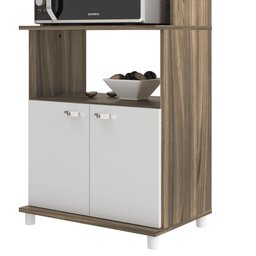 Multiuso Dallas - 2 Portas Espaço Forno e Micro-ondas Mdp - Móveis Sul - 2