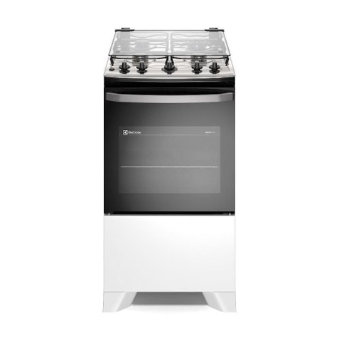 Fogão 4 Bocas Electrolux Automático Fe4iw Branco Bivolt