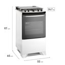 Ver imagem 6 de Fogão 4 Bocas Electrolux Automático Fe4iw Branco Bivolt