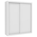 Ver imagem 2 de Berço Americano e Guarda Roupa 2 Portas Tutto New Branco Acetinado - Matic