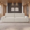 Ver imagem 1 de Sofá Living 4 Lugares Chenille Bege Tec.2300 Murale 240cm Yescasa