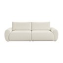 Ver imagem 2 de Sofá Living 4 Lugares Chenille Bege Tec.2300 Murale 240cm Yescasa