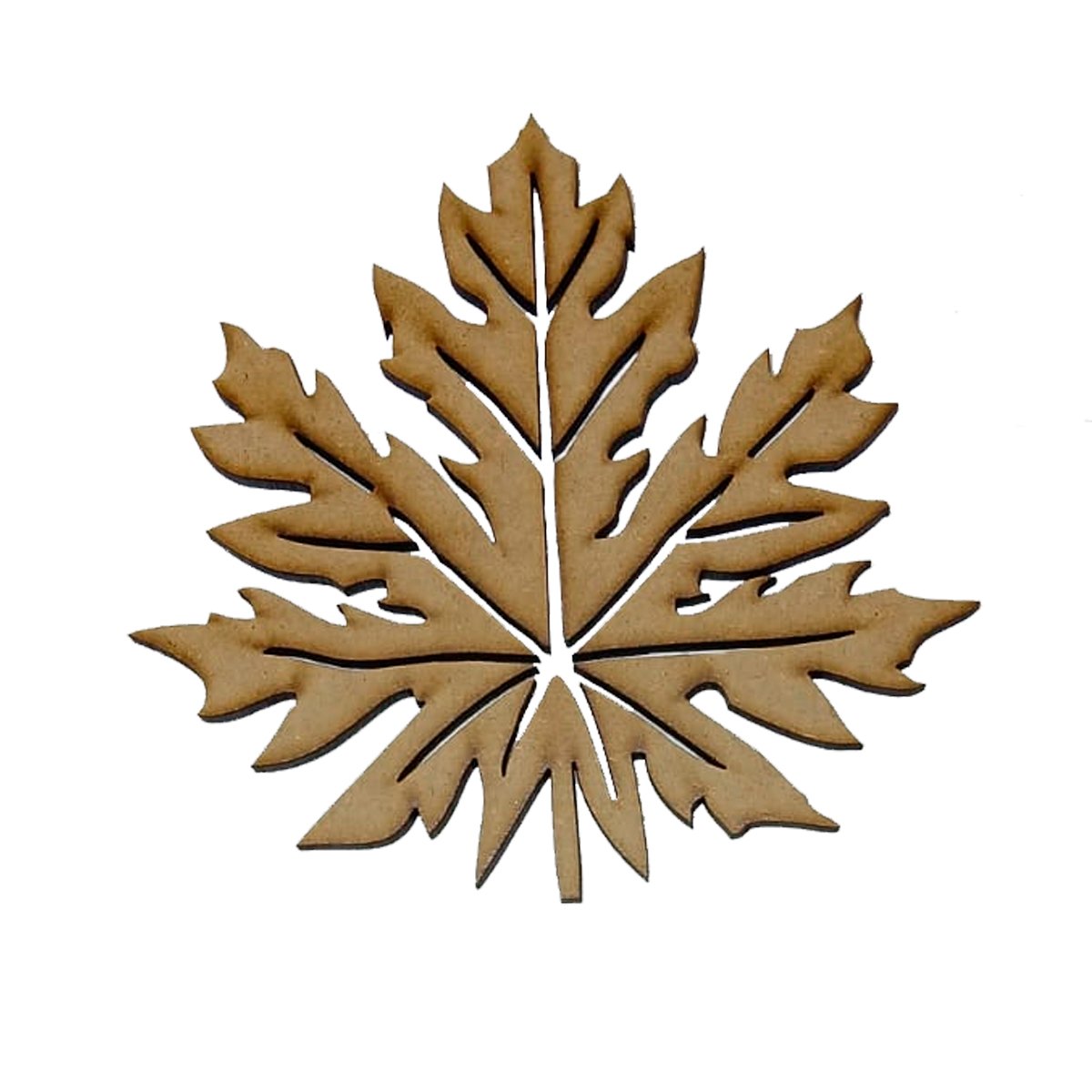 Conj 4 Descanso de Panelas Folha Bordo Canada Mdf 19cm - 2