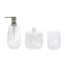 Ver imagem 1 de Kit para Lavabo em Vidro Branco Chillicothe com 3 Peças
