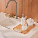 Ver imagem 2 de Kit para Lavabo em Vidro Branco Chillicothe com 3 Peças
