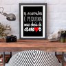 Cozinha Charmosa Quadro de Decoração Moderna com Moldura - 4
