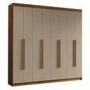 Ver imagem 3 de Guarda-Roupa Casal 8 Portas Batentes Saturno Madesa