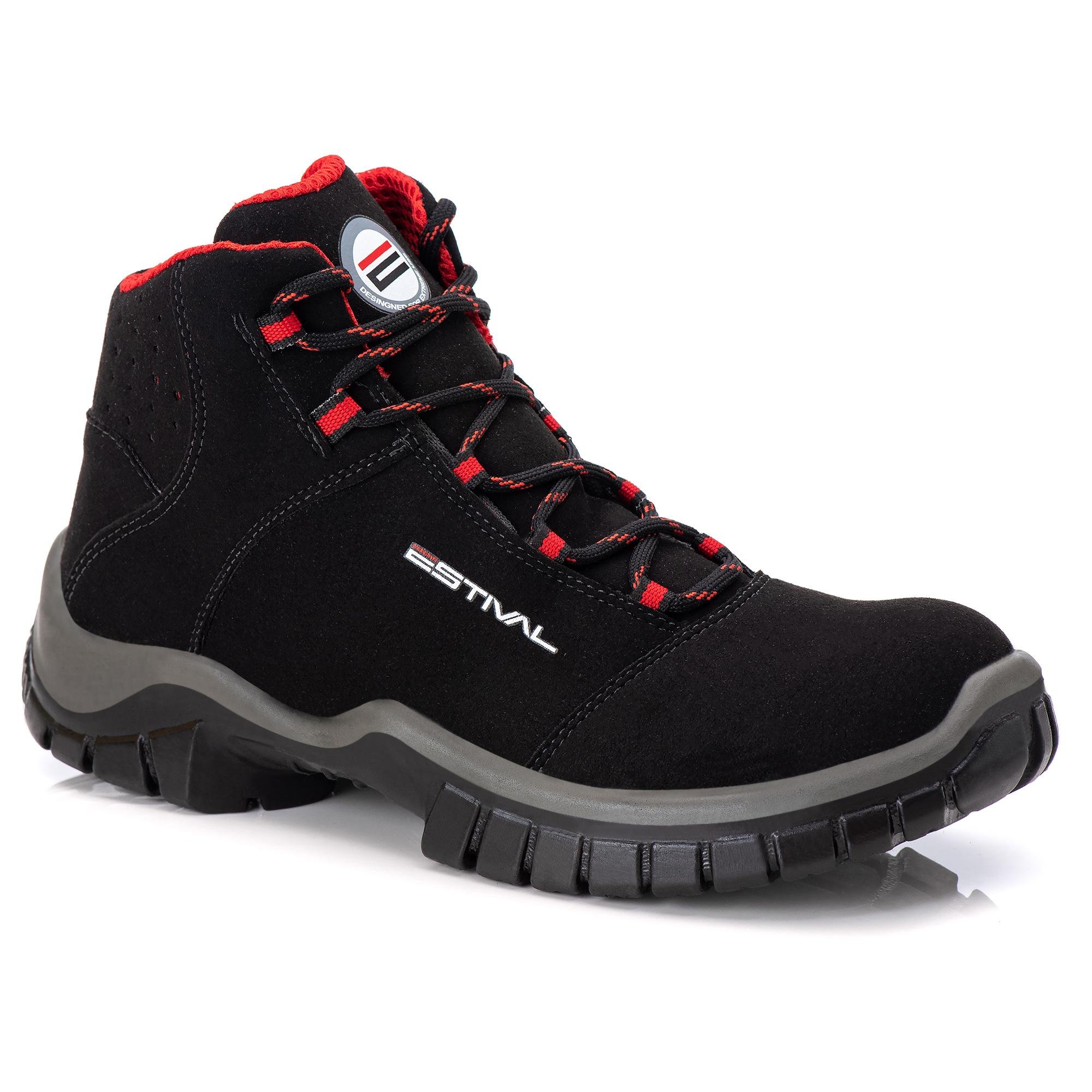 Bota de Segurança em Microfibra Estival - En10071s2 - Ca 44558 + Palmilha Gel:37