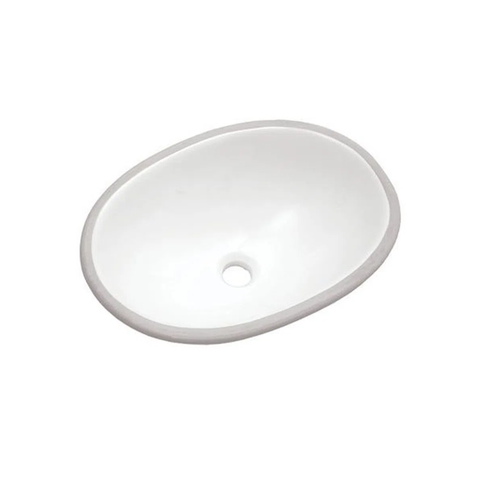 Cuba de Embutir Oval 390 X 300mm Branco Incepa 1101190017100