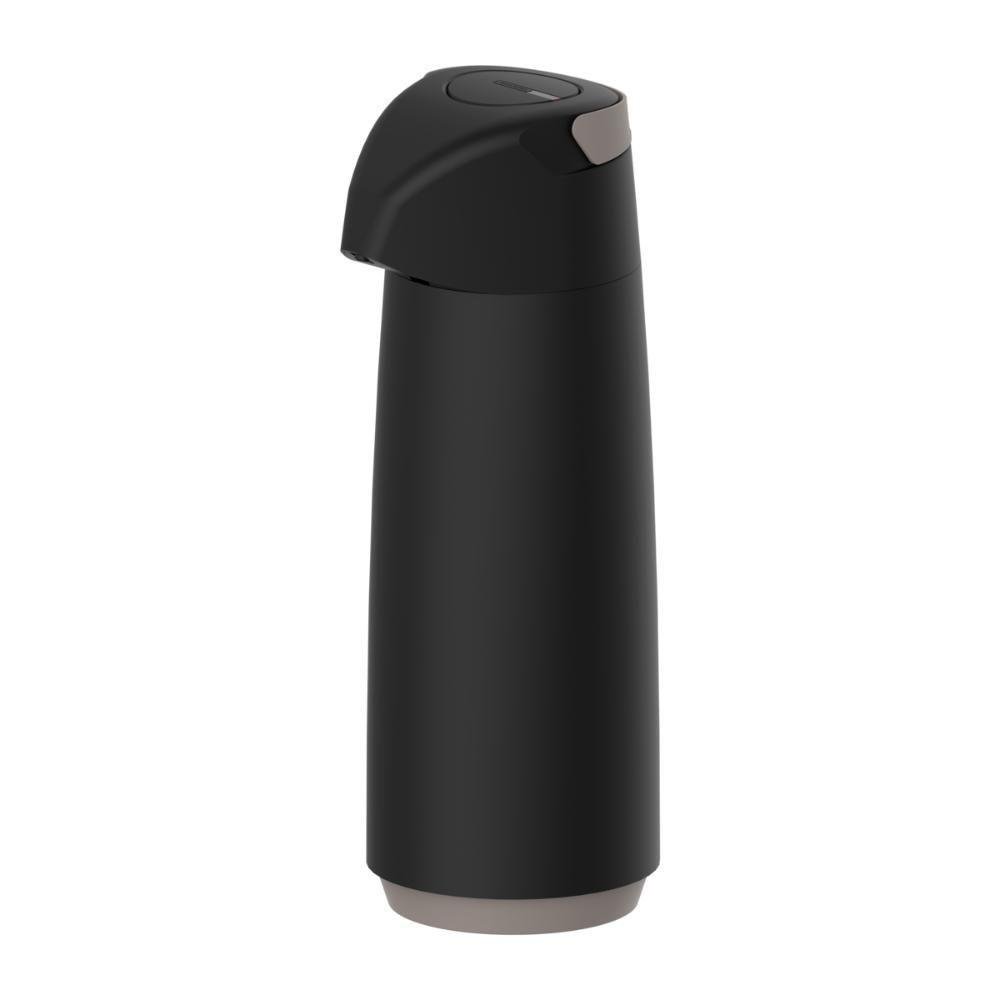 Garrafa Térmica Tramontina Exata em Plástico Preto com Ampola de Vidro 1,8 L - 8